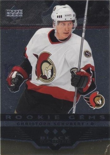 2005-06 Upper Deck Black Diamond - Christoph Schubert #265