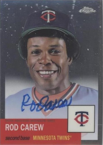 2022 Topps Chrome Platinum Anniversary - Rod Carew #CPA-RC