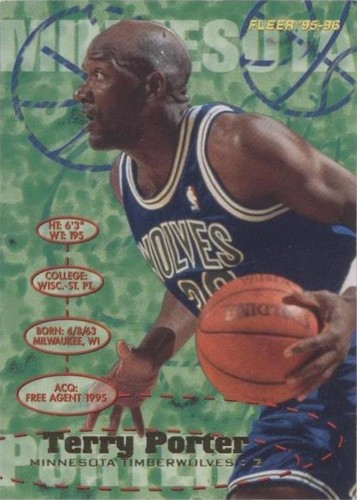 1995-96 Fleer - Terry Porter #237