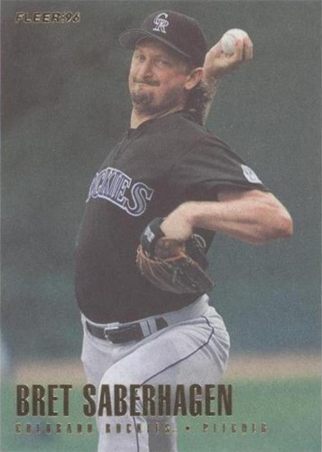 1996 Fleer - Bret Saberhagen #374