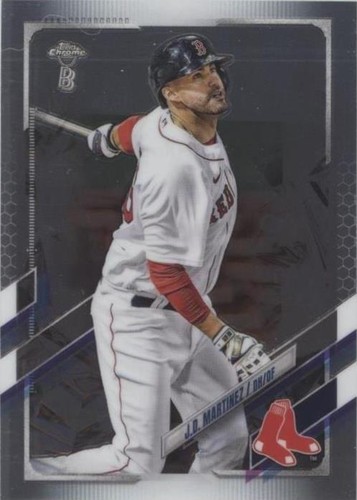 2021 Topps Chrome Ben Baller Edition - J.D. Martinez #95