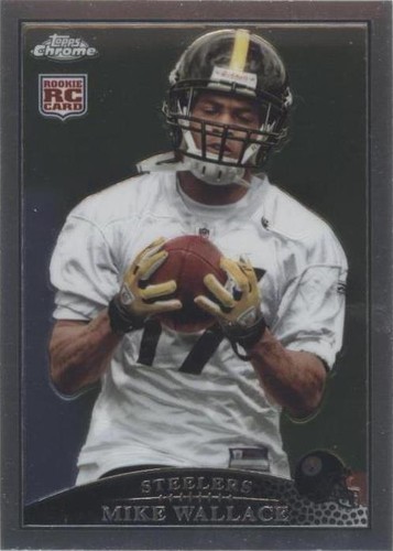 2009 Topps Chrome Mike Wallace #TC128