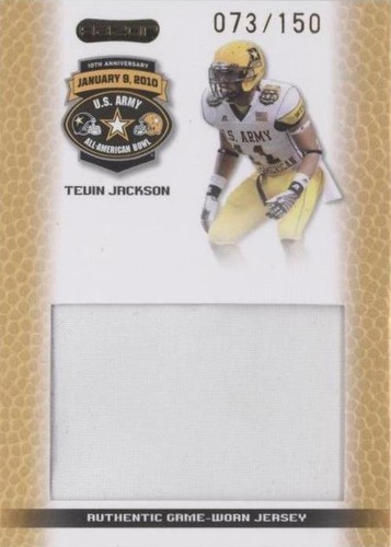 2010 Razor U.S. Army All-American Bowl Tevin Jackson #JS-TJ1