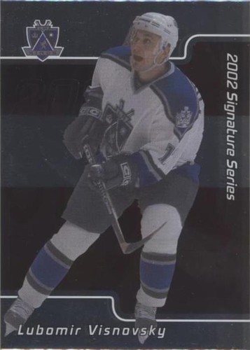 2001-02 In the Game Be A Player Signature Series - Lubomir Visnovsky #107