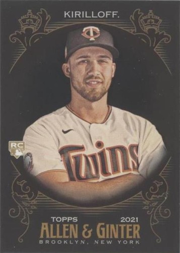 2021 Topps Allen & Ginter's X - Alex Kirilloff #116