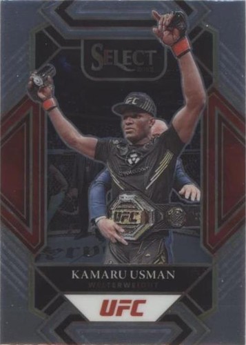 2022 Panini Select UFC - Kamaru Usman #389
