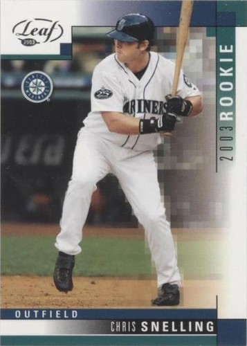 2003 Leaf - Chris Snelling #272