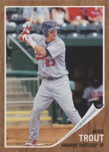 2011 Topps Heritage Minor League Edition - Mike Trout #44