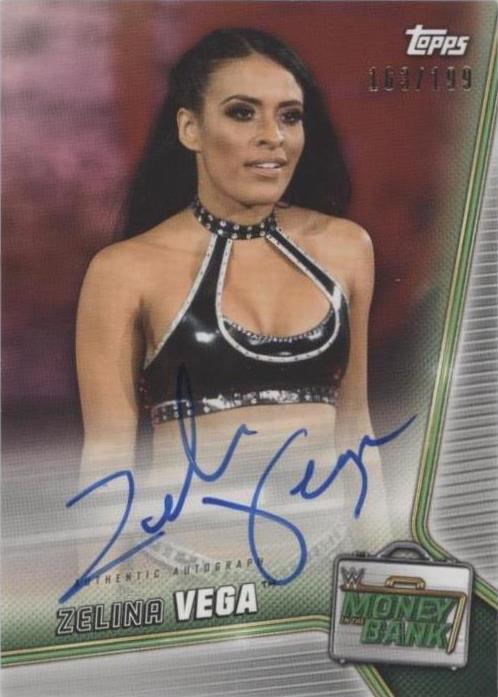 2019 Topps WWE Money in the Bank - Zelina Vega #A-ZV