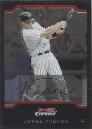 2004 Bowman Chrome - Jorge Posada #32