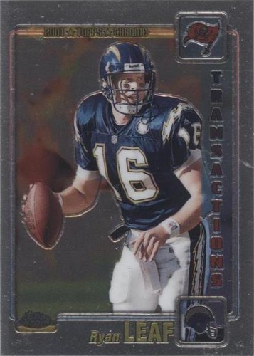 2001 Topps Chrome Ryan Leaf #188