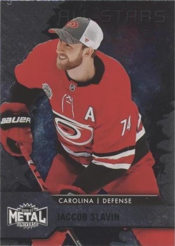 2020-21 Skybox Metal Universe - Jaccob Slavin #155