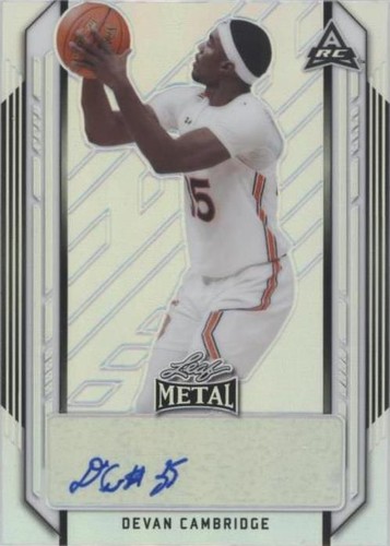 2021-22 Leaf Metal - Devan Cambridge #BA-DC2