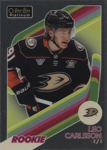 2023-24 O-Pee-Chee Platinum - Leo Carlsson #R-75