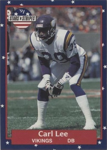 1991 Stars 'n Stripes Carl Lee #84