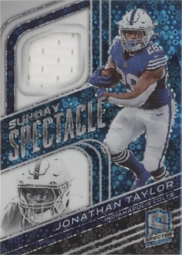 2022 Panini Spectra Jonathan Taylor #SS-JTA