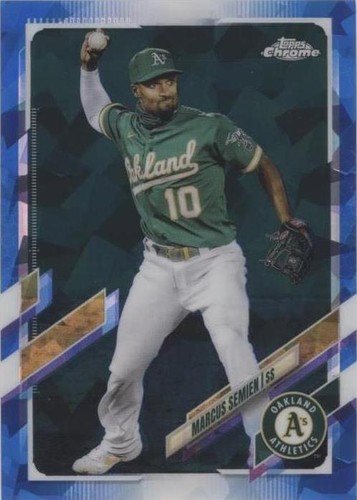 2021 Topps Chrome Sapphire Edition - Marcus Semien #276