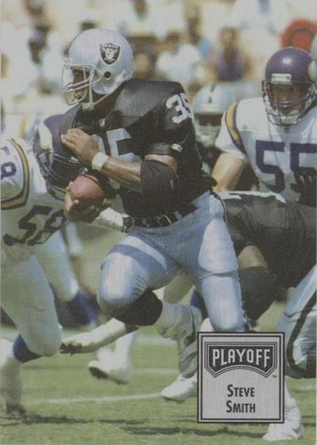 1993 Playoff Contenders Steve Smith #71