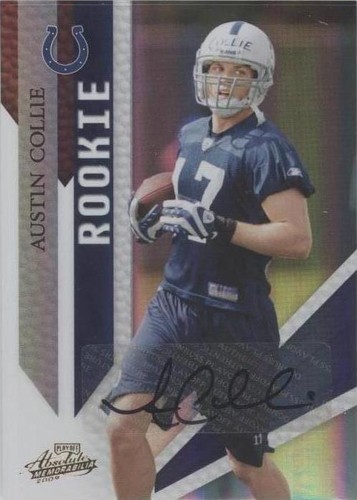 2009 Playoff Absolute Memorabilia Austin Collie #109
