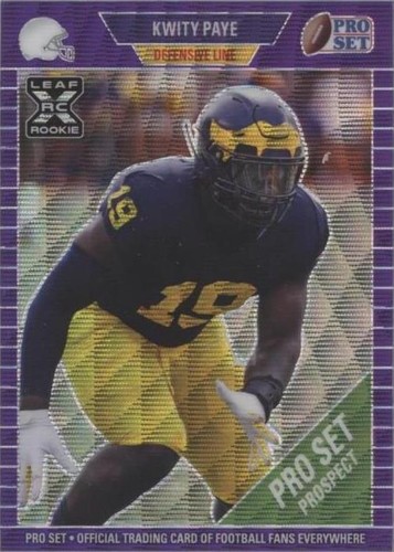 2021 Leaf Pro Set Metal Kwity Paye #54