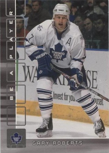 2001-02 In the Game Be A Player Memorabilia - Gary Roberts #175