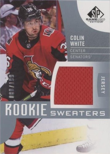 2017-18 SP Game Used - Colin White #RS-CW