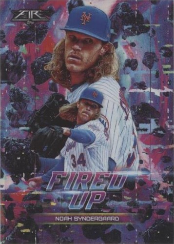 2018 Topps Fire - Noah Syndergaard #F-9