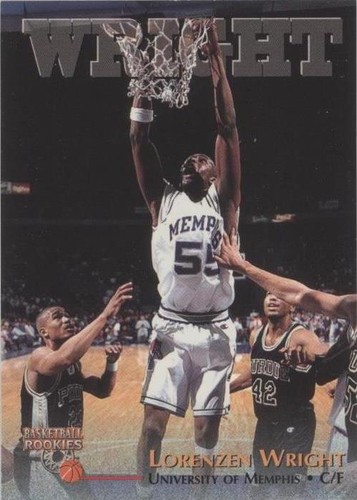 1996 Score Board Basketball Rookies - Lorenzen Wright #10