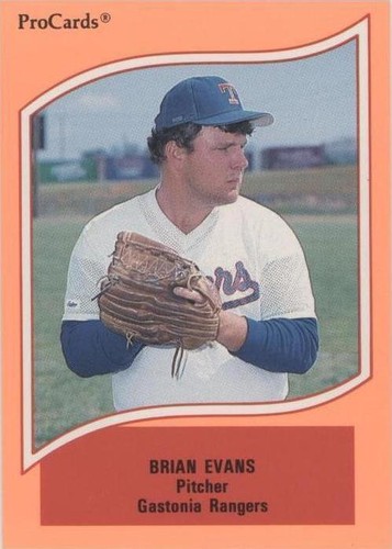 1990 ProCards A & AA Minor League Stars - Brian Evans #81