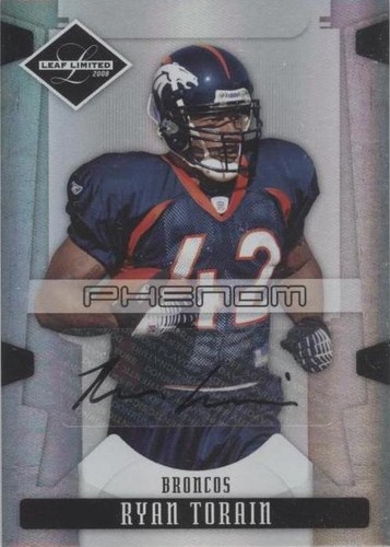 2008 Leaf Limited Ryan Torain #285