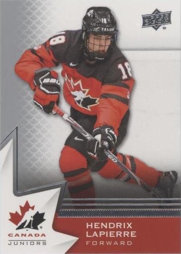 2020-21 Upper Deck Team Canada Juniors - Hendrix Lapierre #81