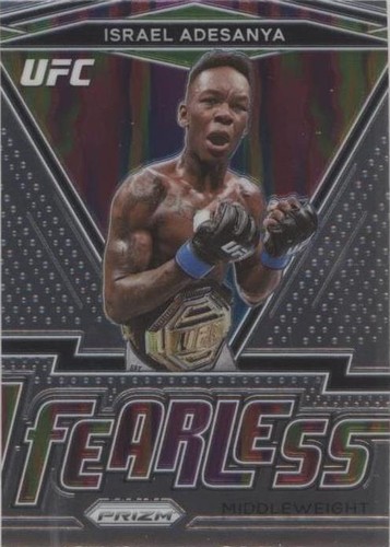 2021 Panini Prizm UFC - Israel Adesanya #3