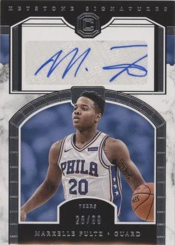2017-18 Panini Cornerstones - Markelle Fultz #KS-MFZ