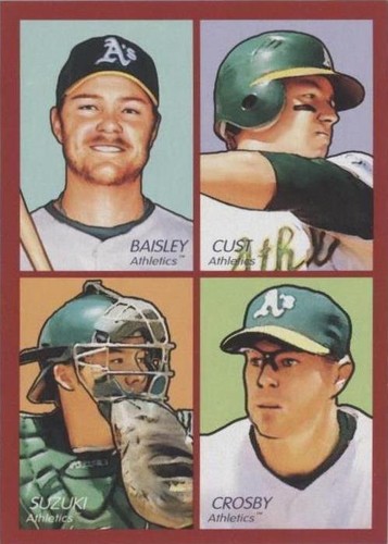 2009 Upper Deck Goudey - Bobby Crosby Jack Cust Jeff Baisley #35-58