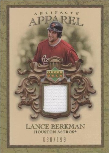 2007 Upper Deck Artifacts - Lance Berkman #MLB-LB