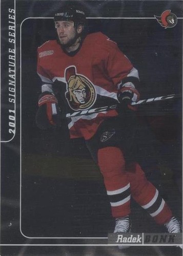 2000-01 In the Game Be A Player Signature Series - Radek Bonk #166