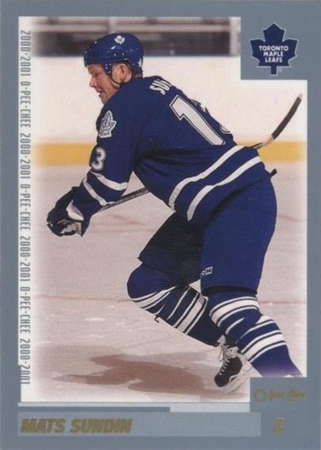 2000-01 O-Pee-Chee - Mats Sundin #4
