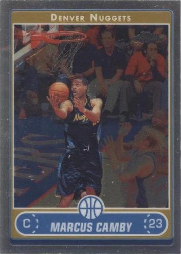 2006-07 Topps Chrome - Marcus Camby #40