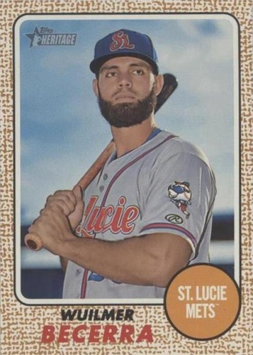 2017 Topps Heritage Minor League Edition - Wuilmer Becerra #64