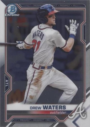 2021 Bowman - Drew Waters #BCP-81