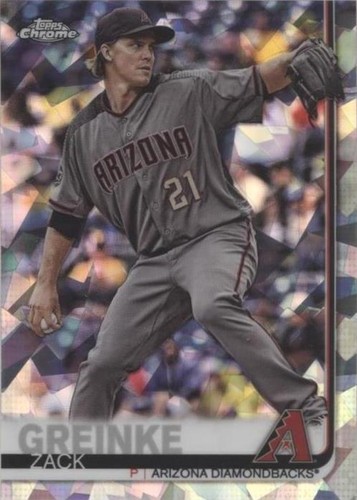 2019 Topps Chrome Sapphire Edition - Zack Greinke #661