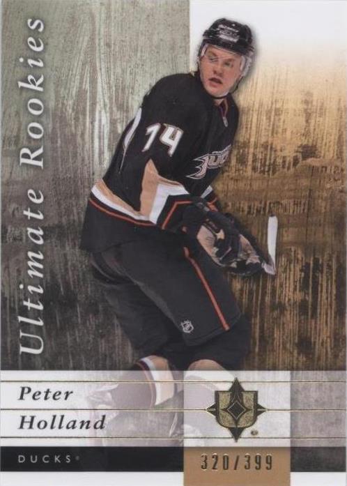 2011-12 Ultimate Collection - Peter Holland #62