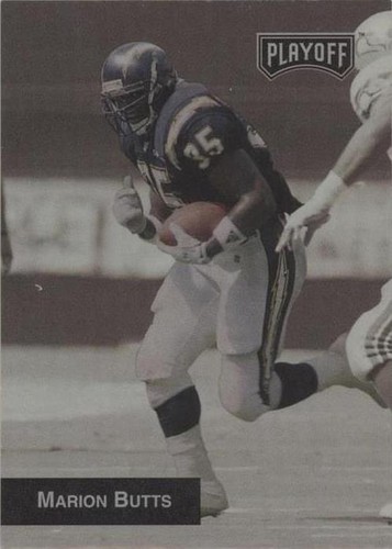 1993 Playoff Marion Butts #204