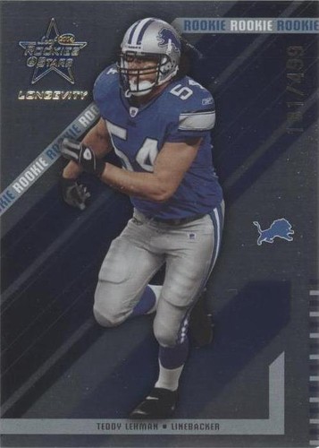 2004 Leaf Rookies & Stars Longevity Teddy Lehman #250