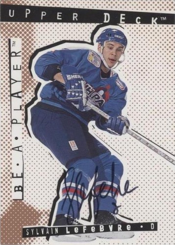 1994-95 Upper Deck Be a Player - Sylvain Lefebvre #41