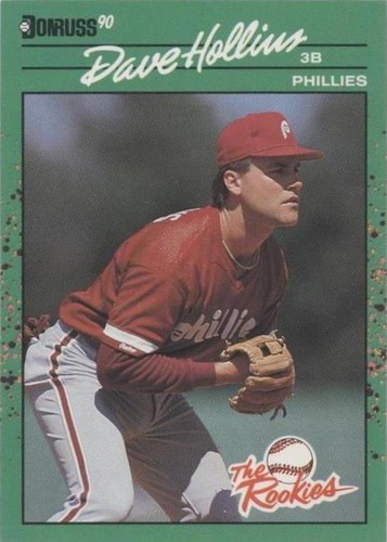 1990 Donruss The Rookies - Dave Hollins #47