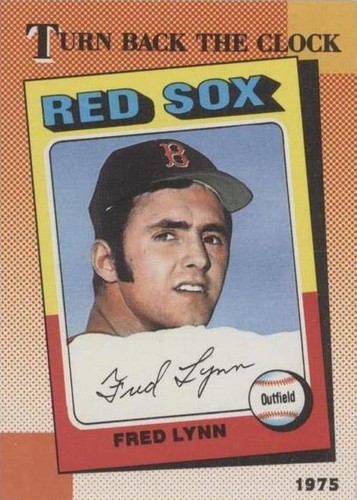 1990 Topps - Fred Lynn #663