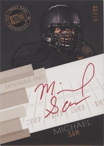 2014 Press Pass Michael Sam #PPS-MS