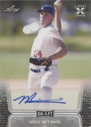 2020 Leaf Draft - Nick Bitsko #BA-NB1