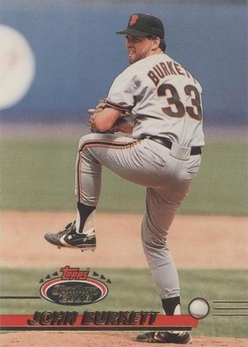 1993 Topps Stadium Club - John Burkett #412